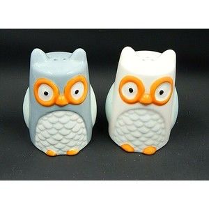 Owl Salt and Pepper Shaker Set by Tag